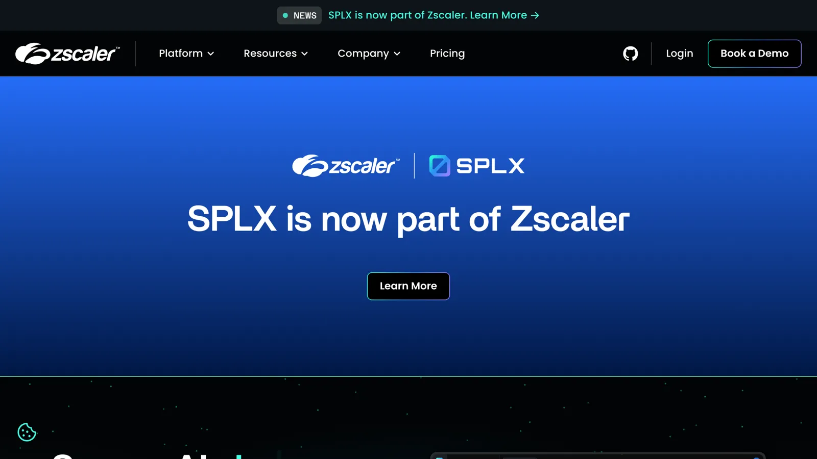Screenshot of the SPLX website, an AI red teaming tool now owned by Zscaler